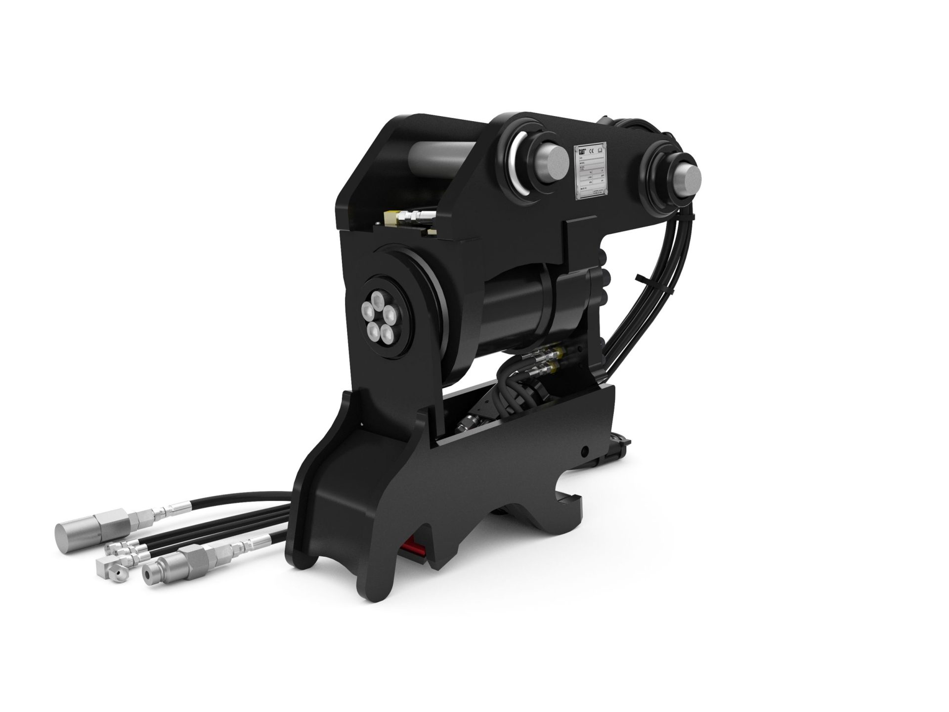 5 Ton Mini Excavators Tilting Dual Lock Pin Grabber Image 01 Studio Shot