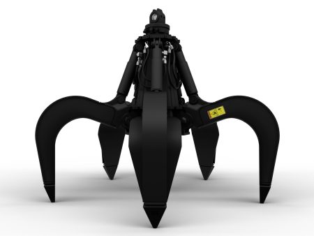 GSV520 5-Tine, 750-Liter Orange Peel Grapple