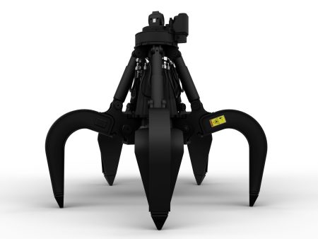 GSV525 5-Tine, 750-Liter Orange Peel Grapple
