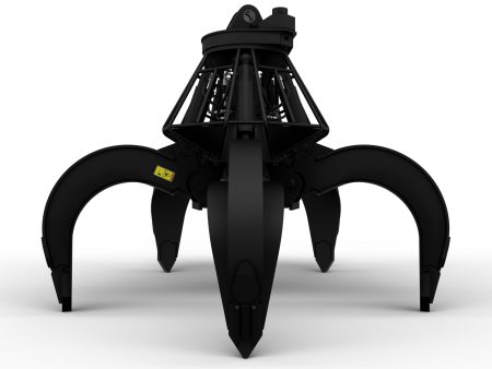 GSM50 5-Tine, 2000-Liter Orange Peel Grapple