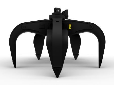 GSH555 5-Tine, 1500-Liter Orange Peel Grapple