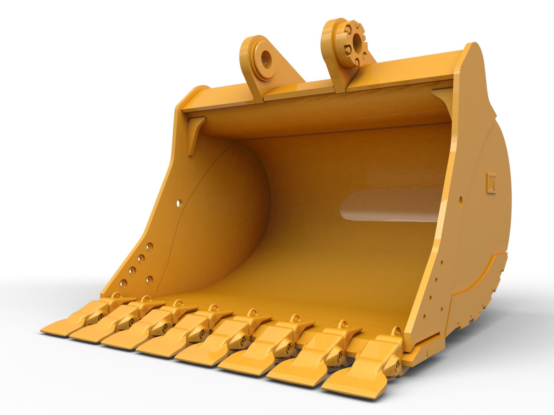 General Duty - Wide Tip Bucket 1950 mm (77 in): 528-2203 Image 01 Heavy Duty Bucket